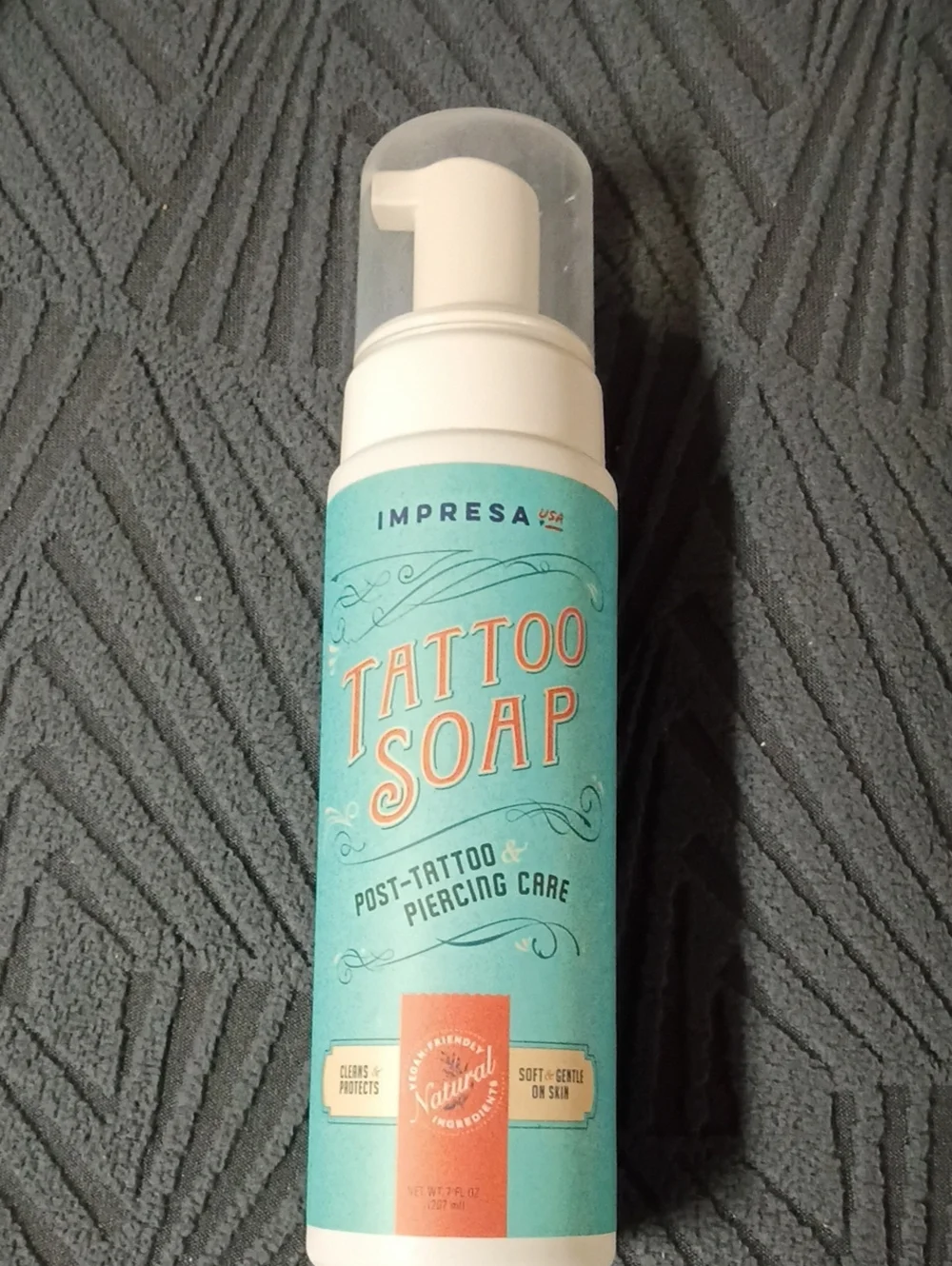 Impresa Tattoo Soap - Post-Tattoo & Piercing Care (Turquoise)